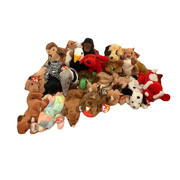40 Ty Beanie Babies w/ swing tags - Picture 2 of 6